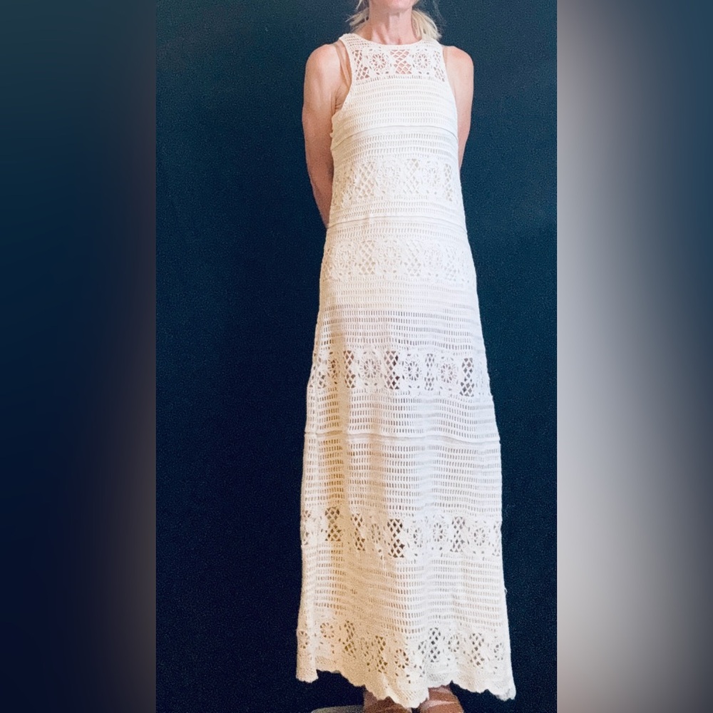 NWT BB Dakota by Steve Madden Cream Halter Sheath Maxi closet closing.Make offer
